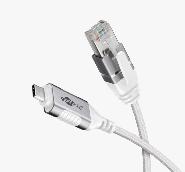 Cabo adaptador USB-C 3.1 para RJ45 Goobay - 3m