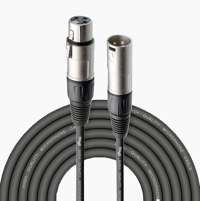 Cabo de microfone para misturador