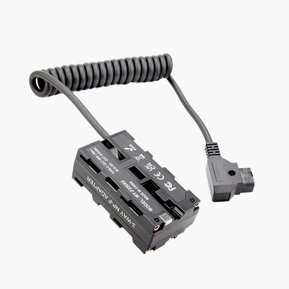 D-Tap para Double-Sided NP-F Dummy Battery Power Adapter