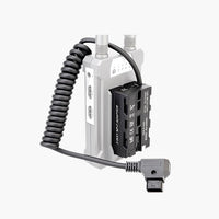 D-Tap para Double-Sided NP-F Dummy Battery Power Adapter