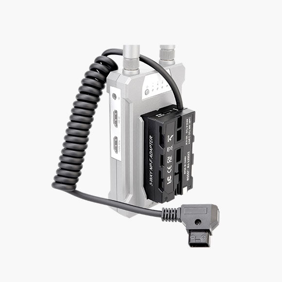 D-Tap para Double-Sided NP-F Dummy Battery Power Adapter
