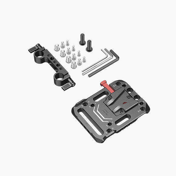 SMALLRIG V Mount Battery Plate 15mm LWS Rod Clamp