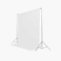 Tecido de Fundo Branco (5,5 × 3 m)