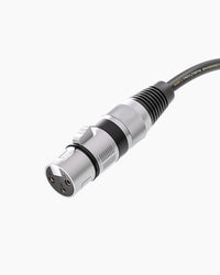 Tisino Female XLR to 1/4'' TRS Microphone Cable, 6.35mm Stereo Jack to 3-pin XLR Female